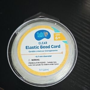 Clear Elastic Bead Cord